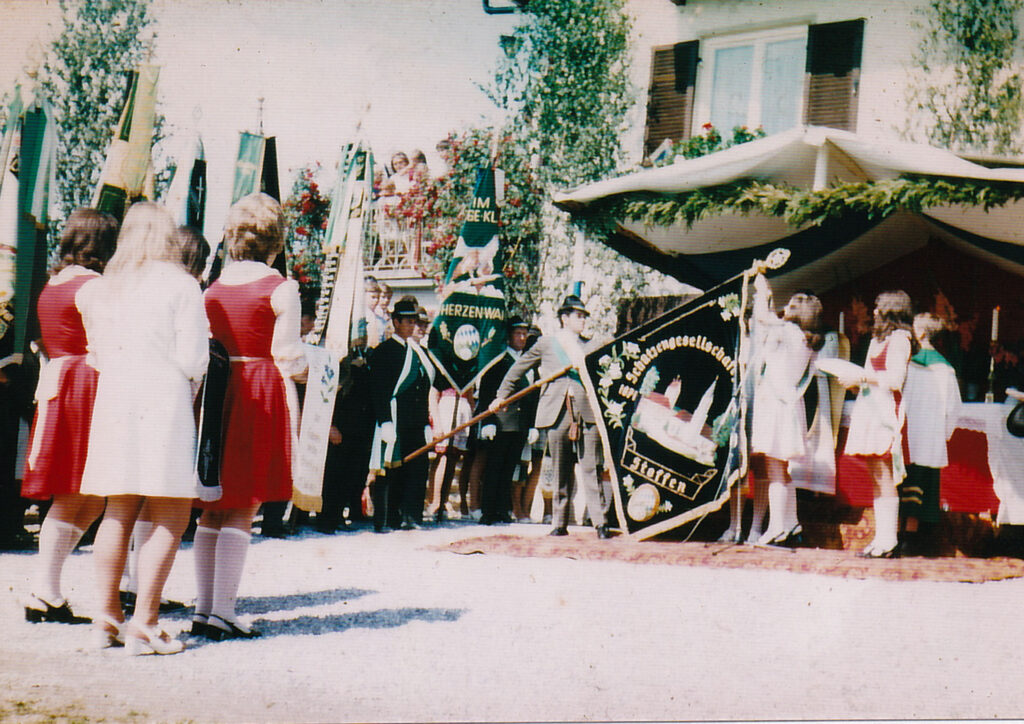 Fahnenweihe 1971